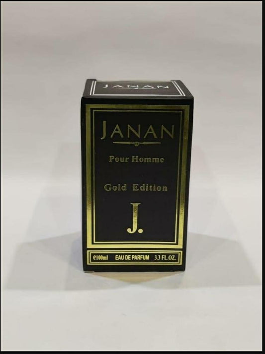 Men's Eau de Parfum 100ml Black Bottle Gold Cap