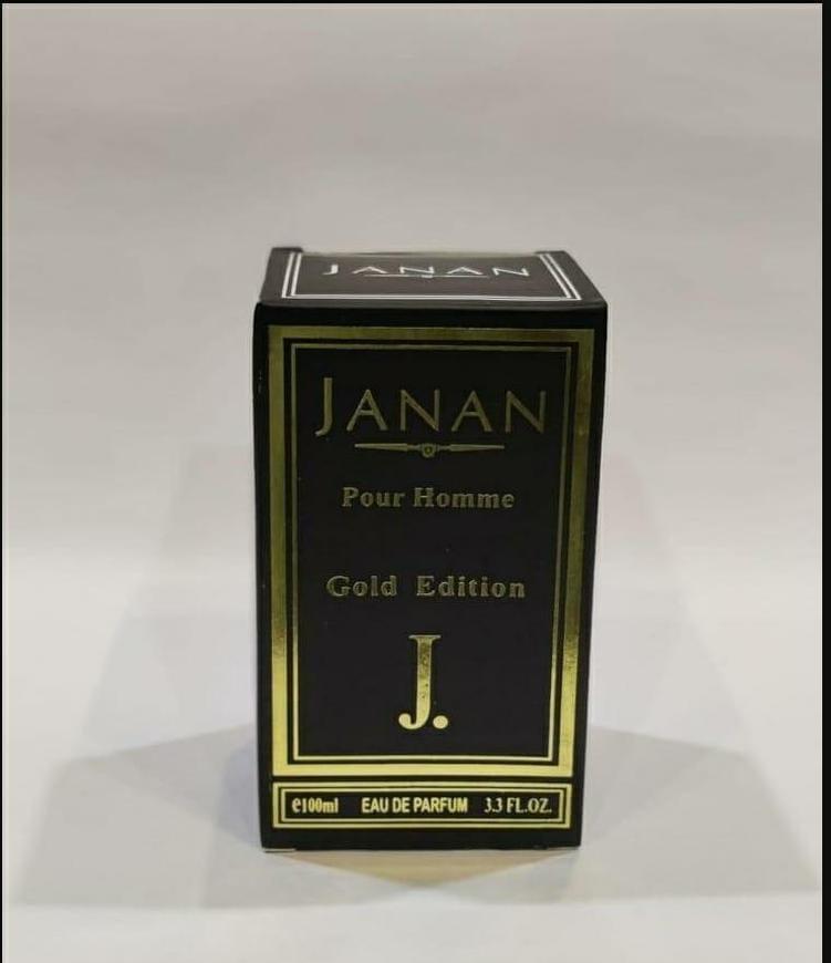 Men's Eau de Parfum 100ml Black Bottle Gold Cap