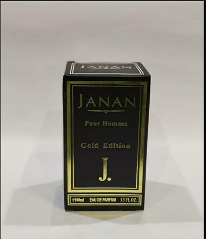 Men's Eau de Parfum 100ml Black Bottle Gold Cap