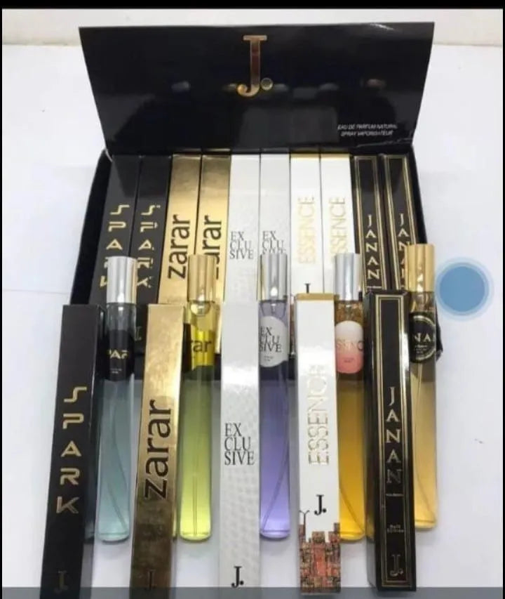 Unisex Pocket Perfume Set 5x100ml Citrus Fragrance