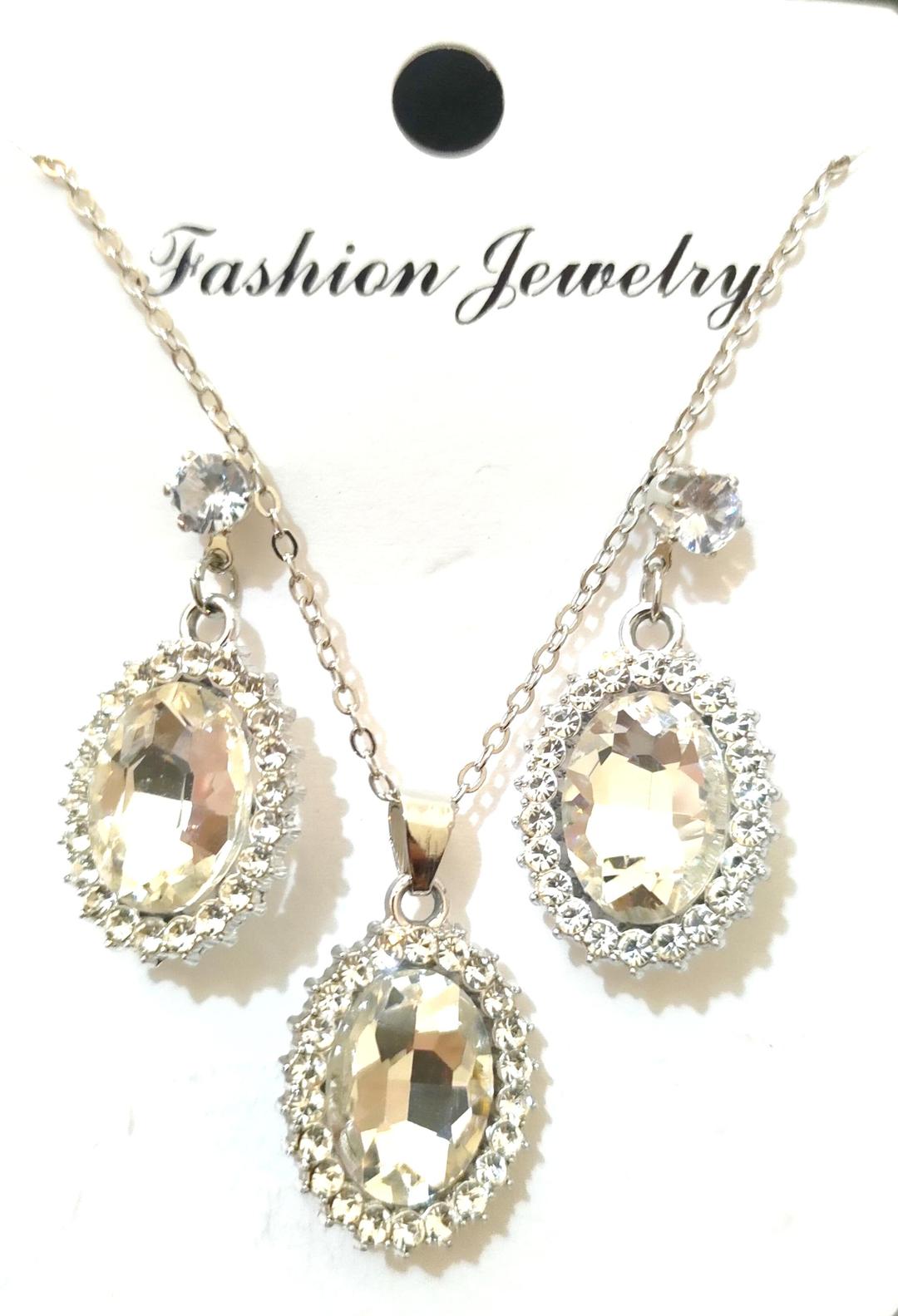 3 Piece Pendant Set Red Black Pink Blue Green White Alloy